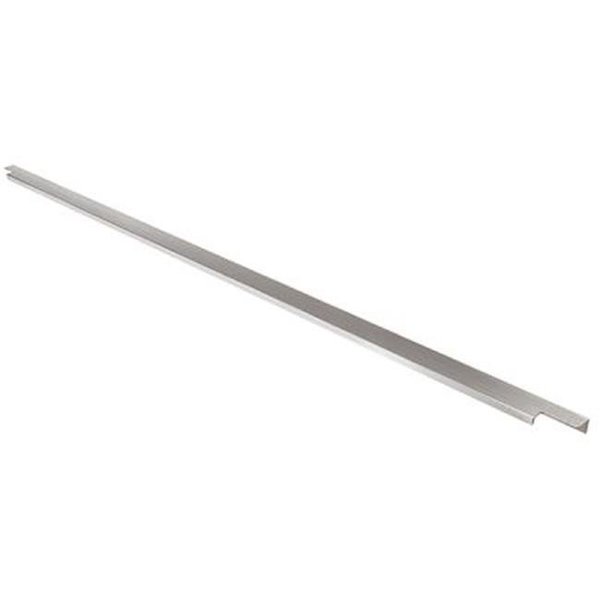 Belwith Products Belwith BWCH075750 AL 47 in. Austere Lip Pull Handle Carded Polybag; Brushed Aluminum BWCH075750 AL